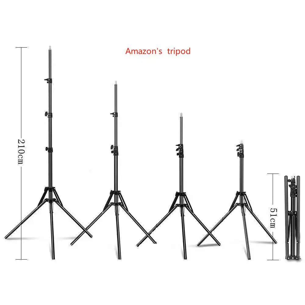 210CM photography and camera equipment can be lifted to the ground for live streaming tripod support