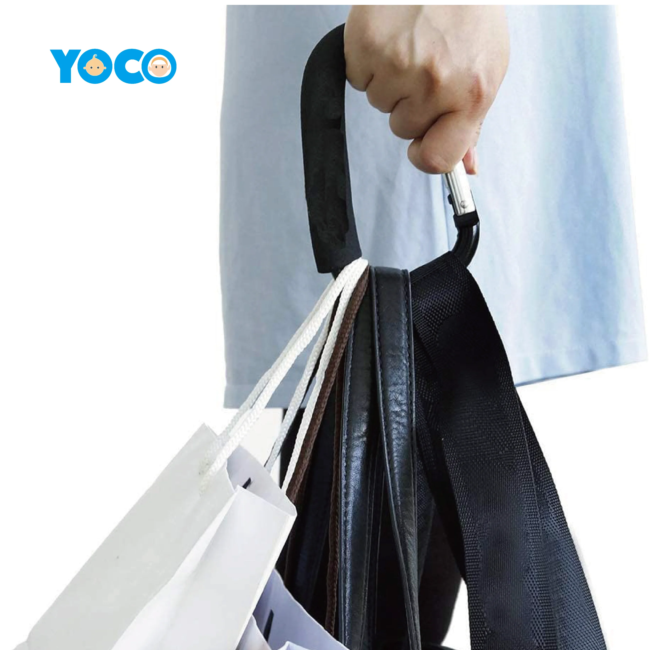 
2020 New Updated Durable Mommy Hook Stroller Accessory for Mom Out Door 