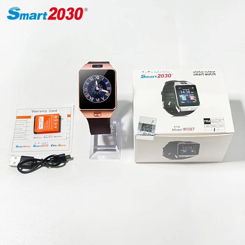 Smart2030 Dz 09 Smart Watch Dz09 With Camera Wrist Smartwatch Support Sim Card W007 B701