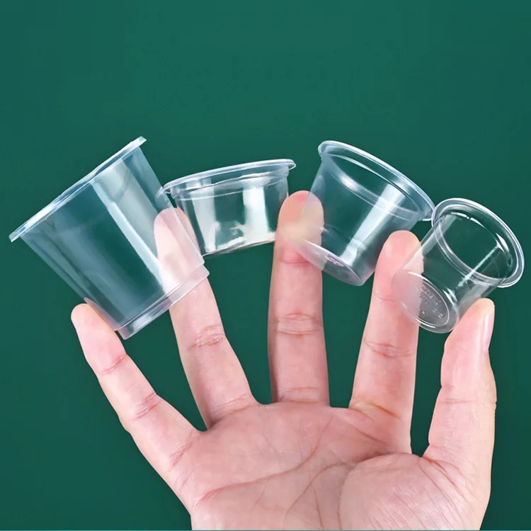 20ml 100ml 180ml Acrylic Cup/wine cup/drinking cup Compostable Biodegradable Clear PLA PET PP Plastic Cup