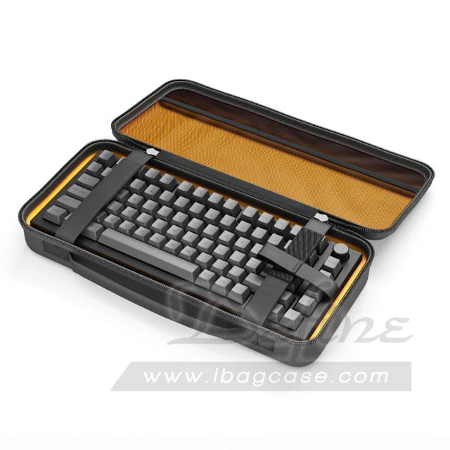 Custom EVA Moulded Mechanical Keyboard Travel Case Keyboard Carrying Case