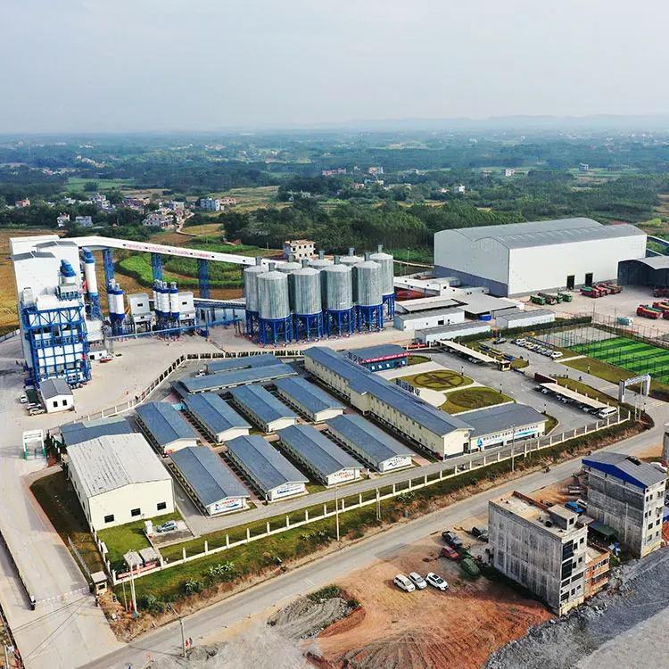 180 CBM Per Hour Environmental Friendly Automatic Ready Concrete Mixing Plant