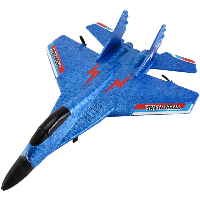 Fuqi 2.4Ghz Flying RC Airplane Glider Drone EPP Foam Fighter Remote Control Aircraft With Gyro Flugzeug Jet Air RC Plane