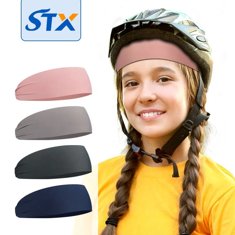 Shuntaixin Custom Wholesale Sports Sweat Dry Child Head Band Elastic Hair Band Headband For Boys Soccer Children Kids Girls