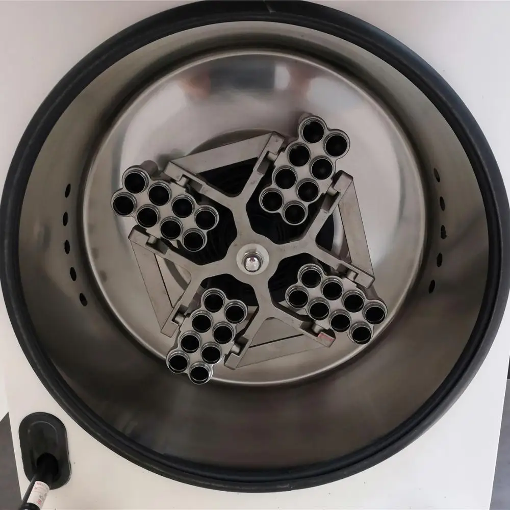 Benchtop digital display 5000rpm 250ml low speed  hospital medical centrifuge machine