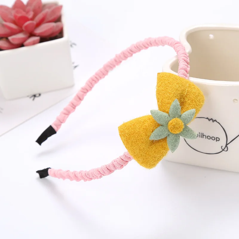 
Style Black Denim Five Pointed Star Headband Denim Hair Band HB549 Wholesale New Simples Design Knot Cowboy for Women and Girls 