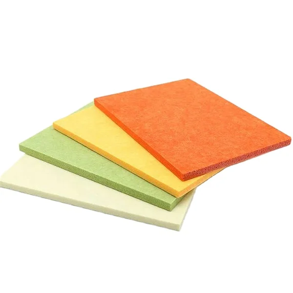 9mm 12mm Soundproof 100% Recycle PET Polyester Felt Acoustic Wall Panel for decoration