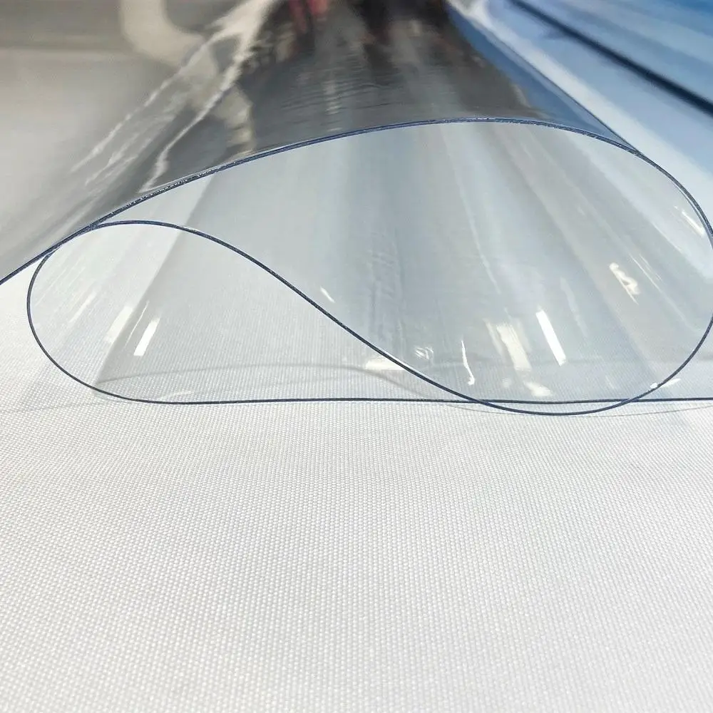 High Transparency Oil-Proof Ideal for Protective Table Covers and Craft Projects Waterproof Super Clear PVC Film Roll