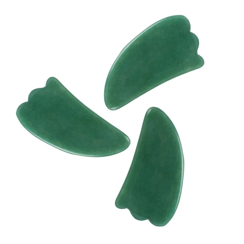 Скребковый массажер для лица, Нефритовый камень, зеленая доска с лучшей ценой, высокое качество