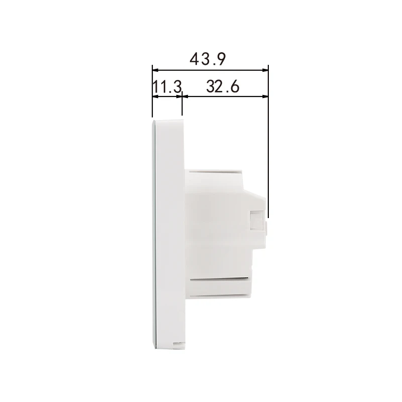 Smart Heating Thermostat Weekly Programmable Button Control/Mobile APP/Voice Control Compatible for Water Heating 3A