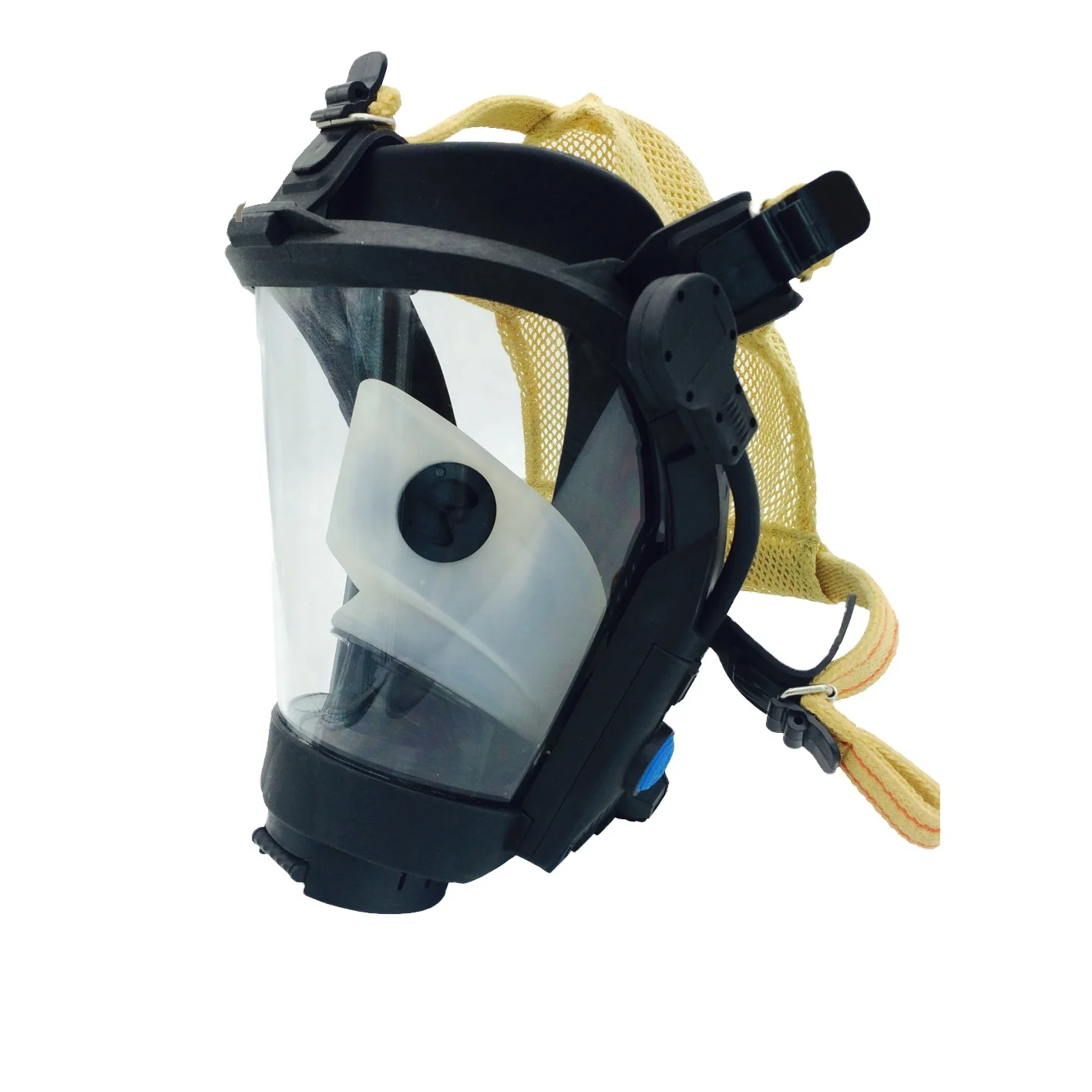 AS high level wireless communication silicon gas mask for firemen mine medical treatment chemical industry with clear view