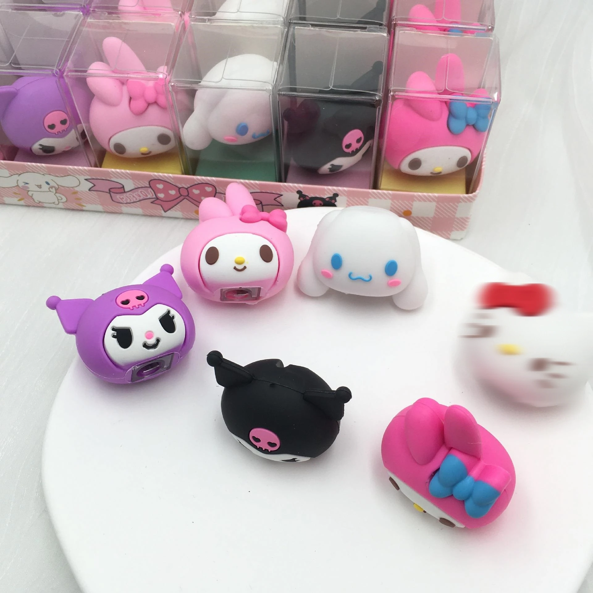 Newstar ns378 3D мультфильм ручной аниме Sanrio точилка для карандашей Kuromi