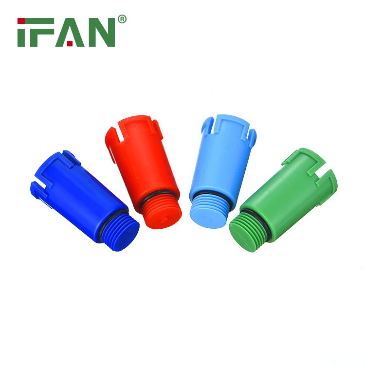 IFAN hot sale wholesale cheap high quality 20 25 32 1/2 3/4 colorful ppr end cap ppr pipe fittings ppr plug