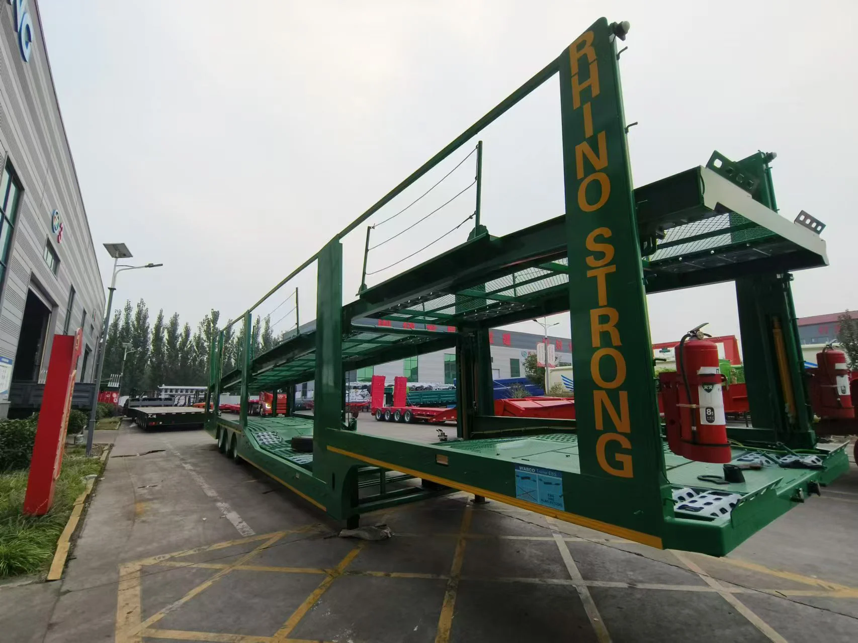 Brand New Factory Direct Sales Low Price Air Suspension 2-Axle 3-Axle 6-Bit 8-Bit car Transport Semi-Trailer Car Carrier ForSale