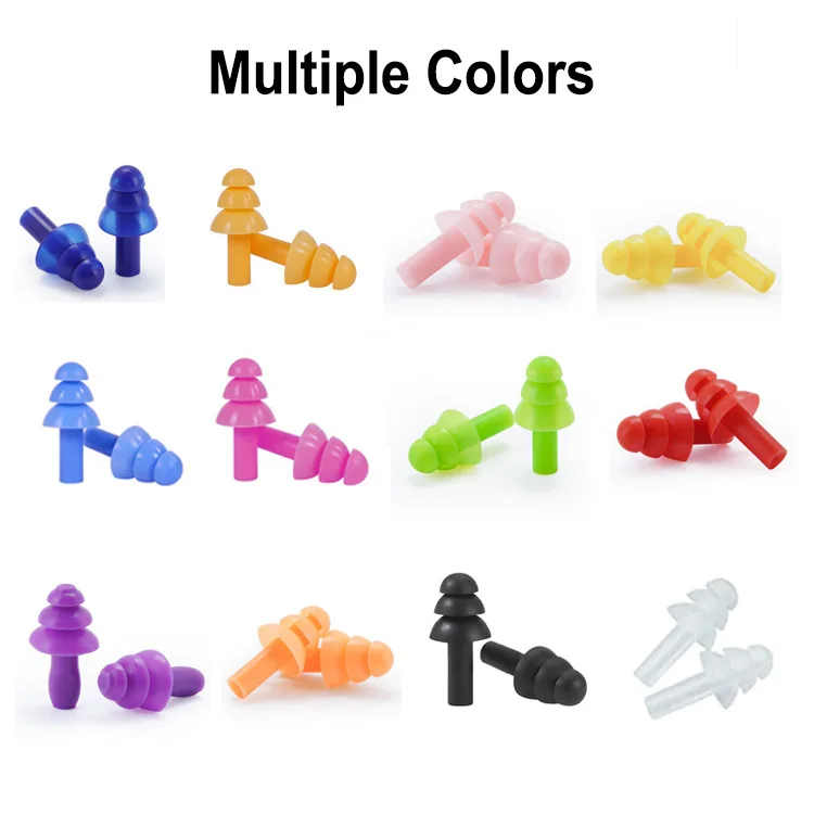 High Fidelity Earplugs Noise Cancelling Silicone Green Ear Plugs for Concerts
