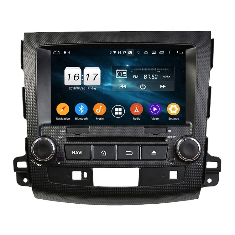 Android 10.0 PX6 4+32/64GB Car multimedia player car radio for Mitsubishi Outlander 2006-2012 CarPlay/Google Play/Mirror Link