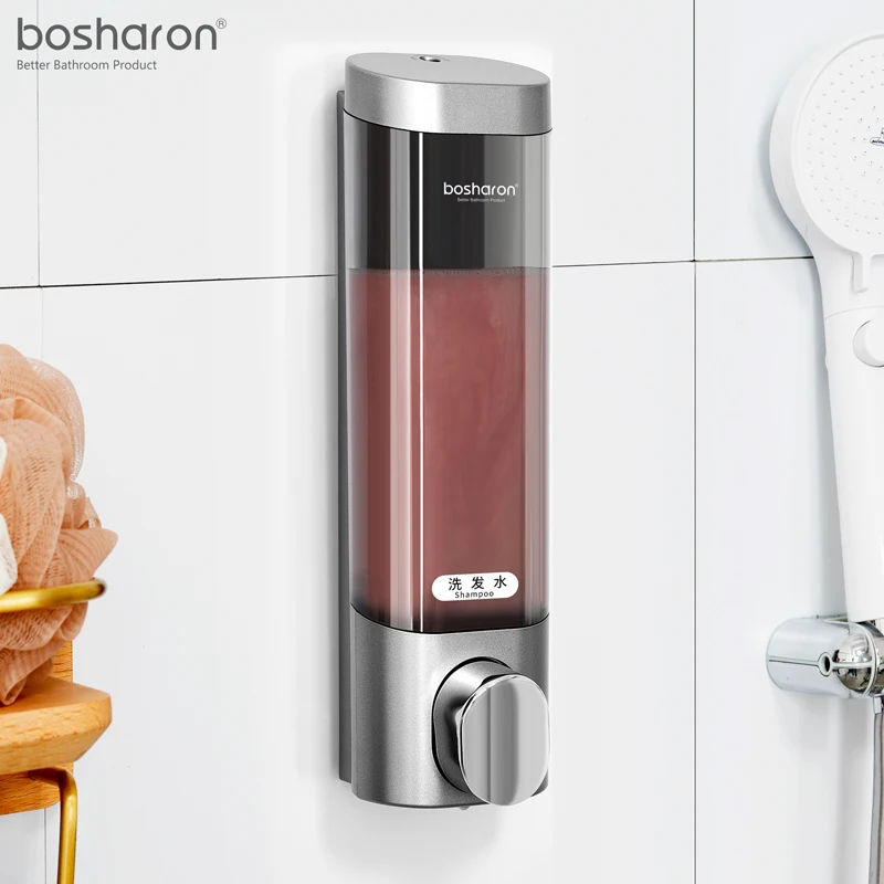 Ванная комната Настенный Кондиционер 300 мл шампунь Отель Пластиковый гель для душа Прачечная жидкое мыло ручной дозатор мыла