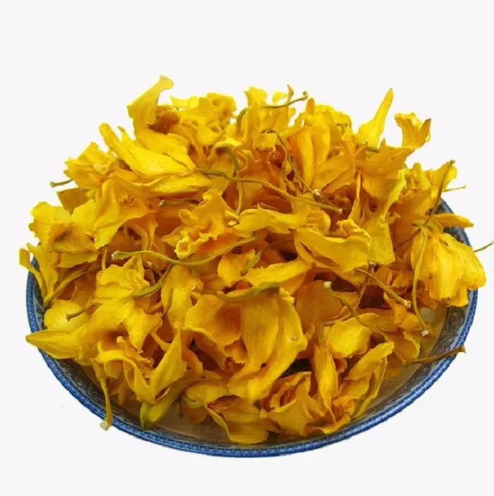 Shi Hu Hua оптовая продажа Натуральные Сушеные Желтые Dendrobium Officinale цветы для чая