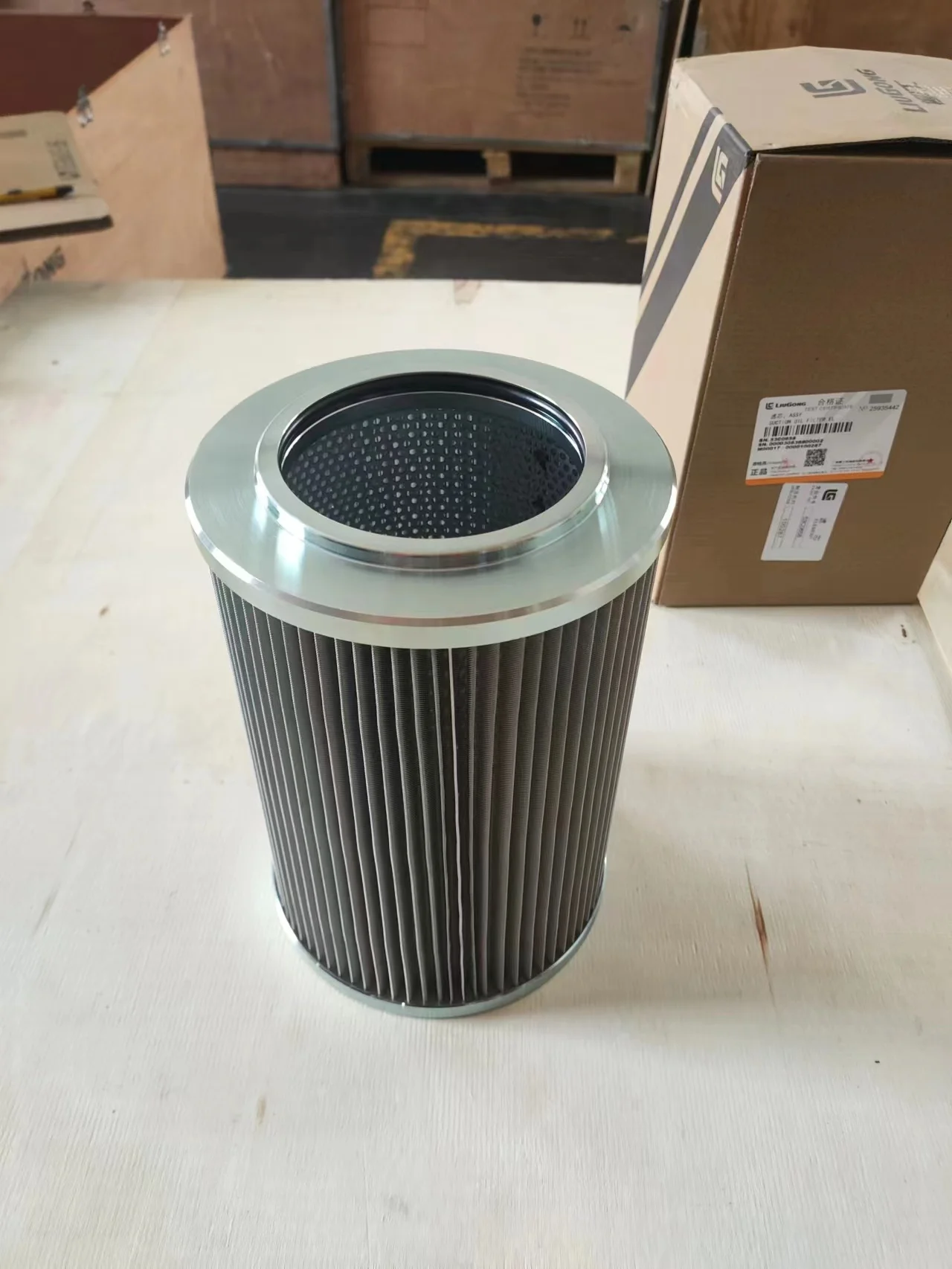 liugong excavator hydraulic filter Oil suction filter element 53C0658