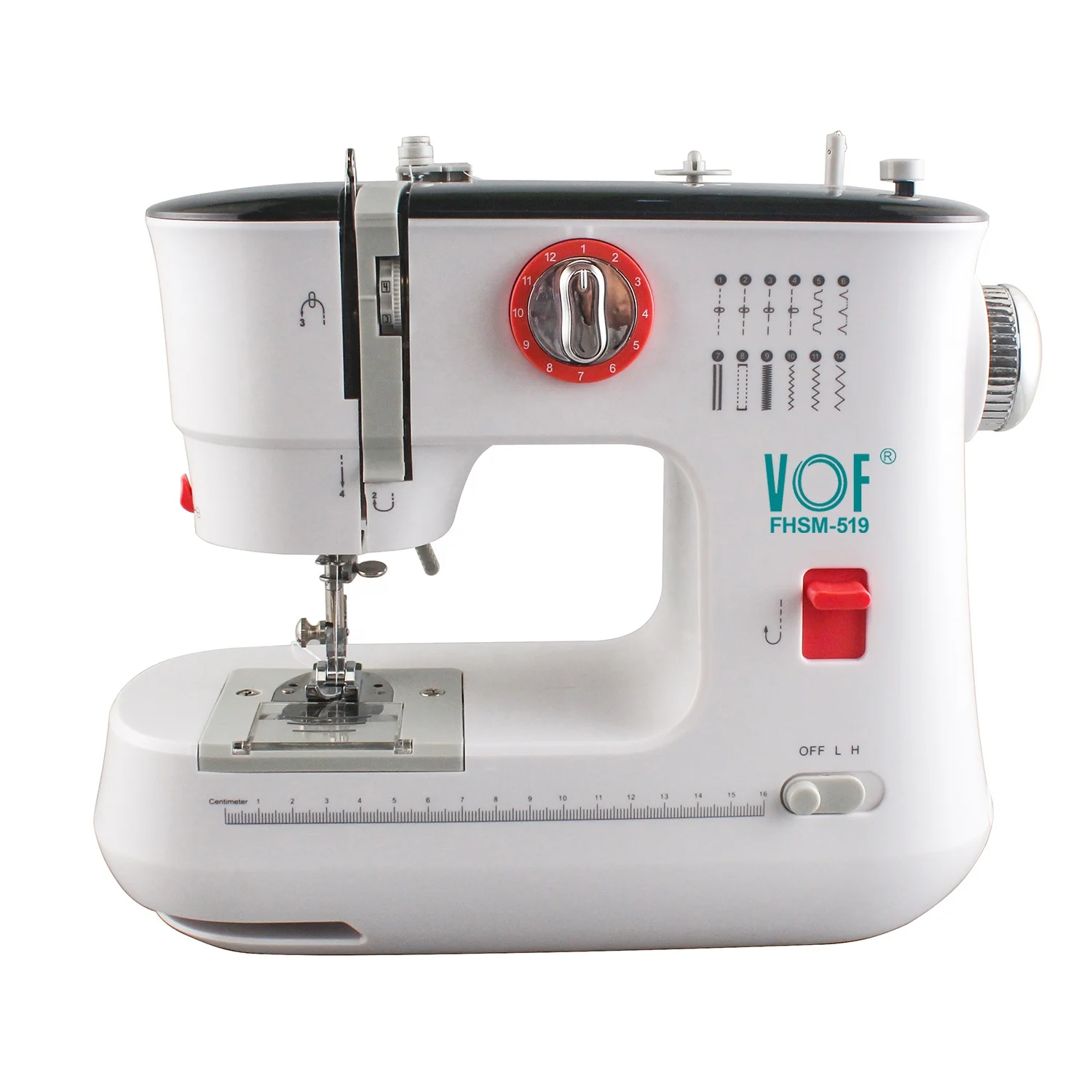 2022 New double needle lockstitch sewing type household electric wholesale price mini sewing machine