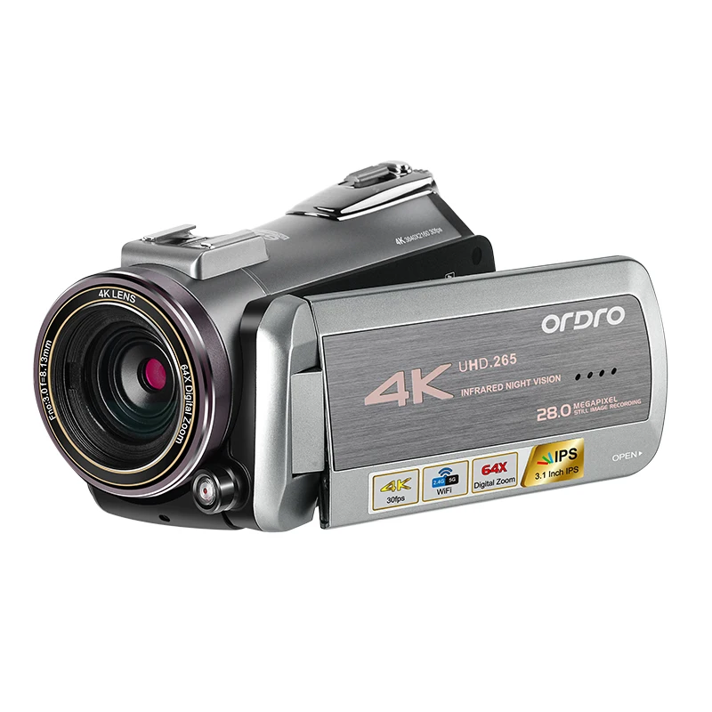 
ORDRO AZ50 Professional 4K UHD 1/2.3 Inch Sensor HEVC Digital Wedding Video Camera 
