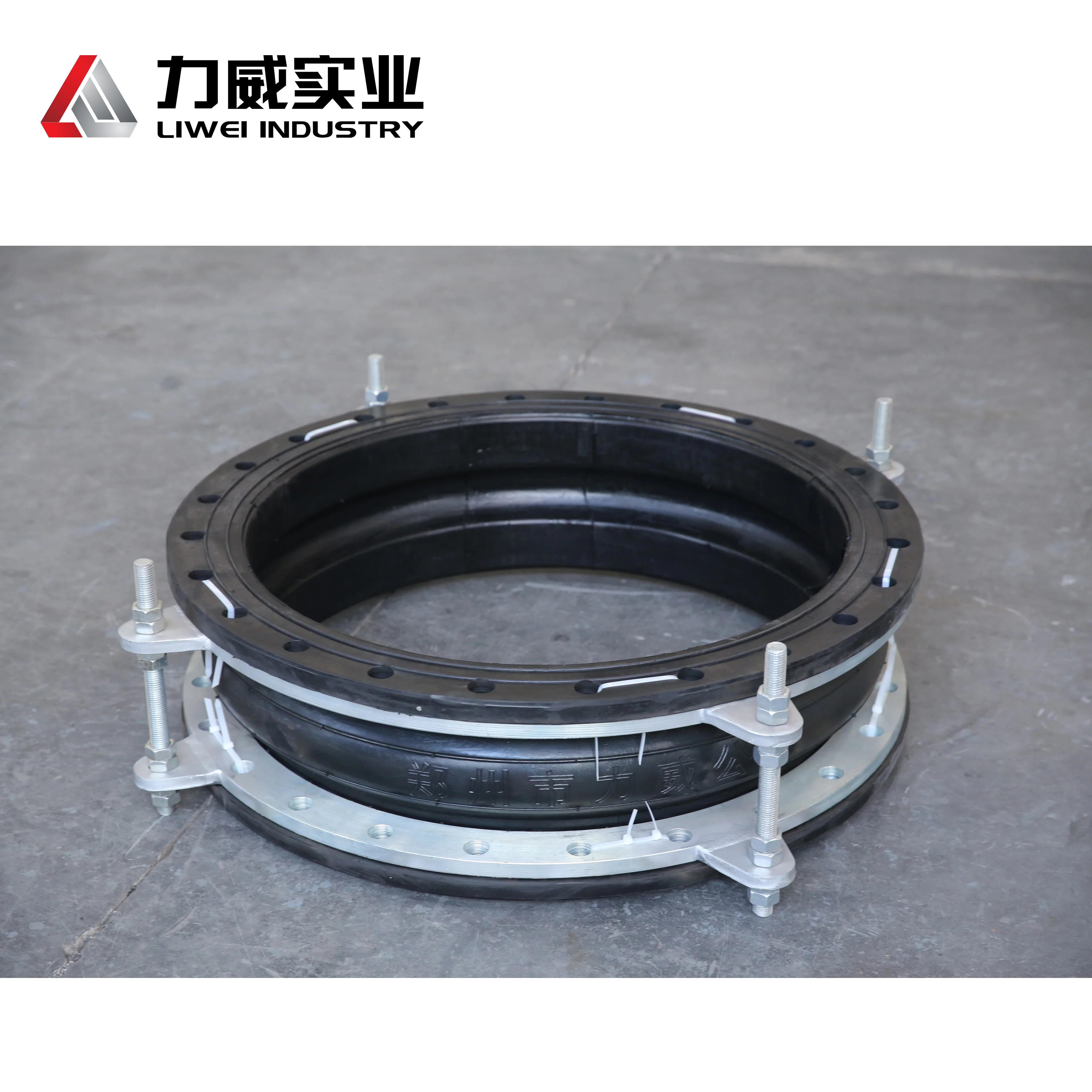 DN80 130L ANSI swivel flange single sphere rubber expansion joint rubber expansion joint pipe fittings