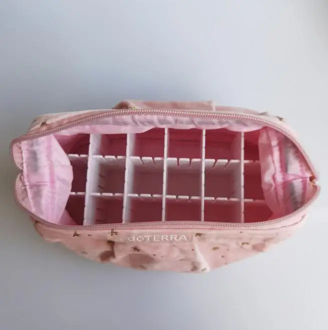 Сумка для хранения эфирного масла Gedoterra 18 дюймов бархатный клатч 15 мл подходит макияжа большой вместимости doTERRA