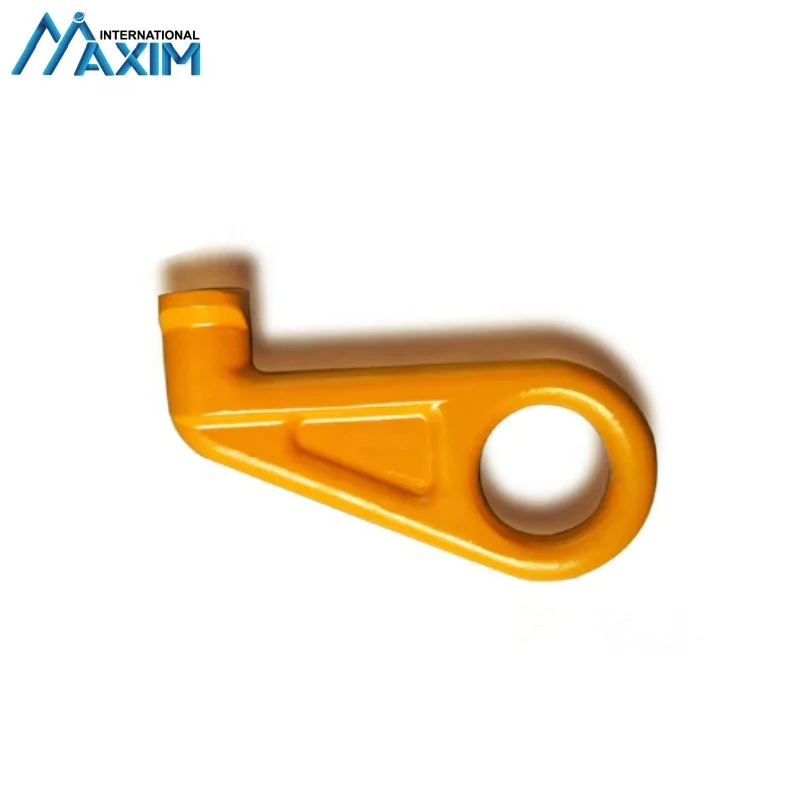 CE Standard 12.5 T W.L.L. High Quality Red Type Shipping Container Crane Hook