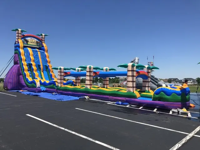 Custom Waterslide Heavy 15ft 20ft 30ft Toboganes  Inflatable Water Slide Slides The City For Rental