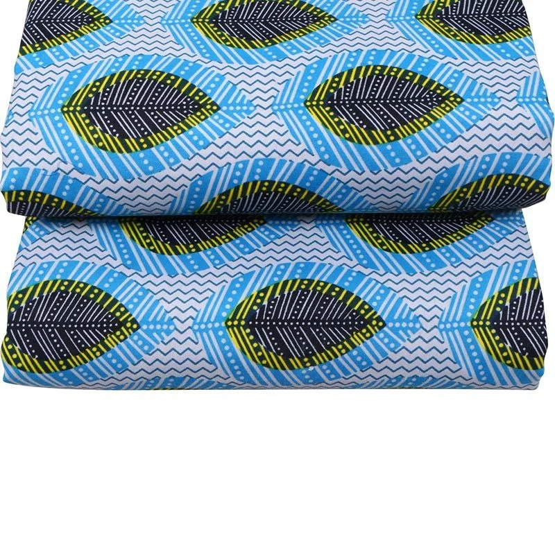 
Dacron African wax cloth Dacron African ethnic printing cloth export fabric 