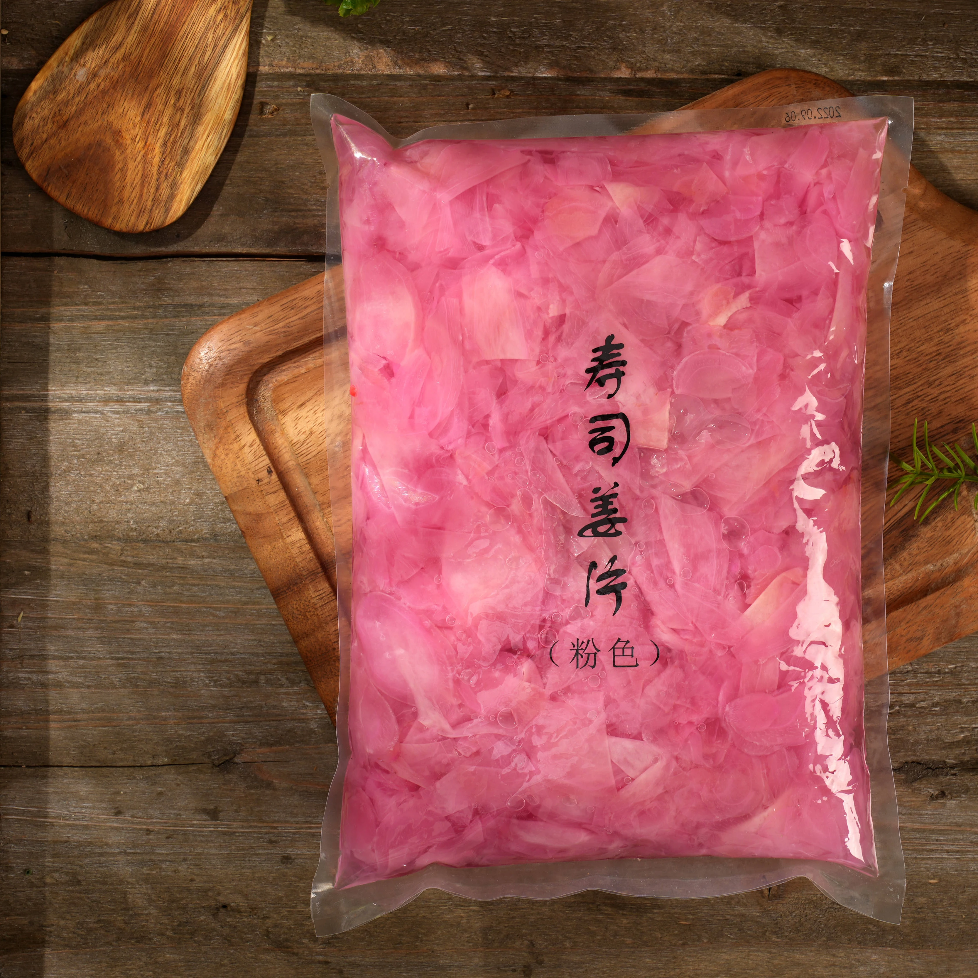 High quality 1kg Natural Pickled Pink Sushi Ginger With 400g Liquid For Sale
