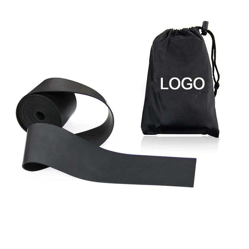 Customized Anti-Slip 1.5mm thickness Latex Muscle Compression Floss Band Elbow Arm Leg Voodoo Flossing Band theratool floss band