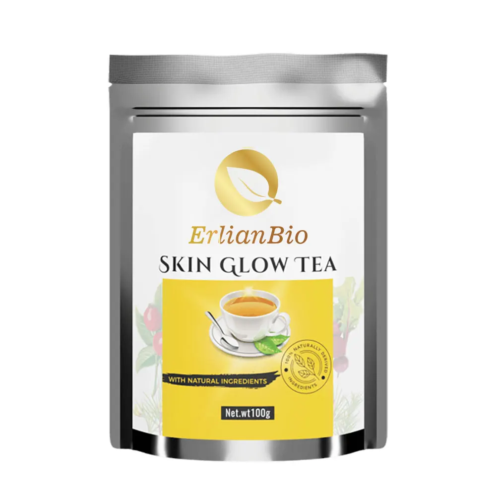 Customized Anti aging Beauty Whitening Skin glow tea natural herbal beauty skin glow lemon tea