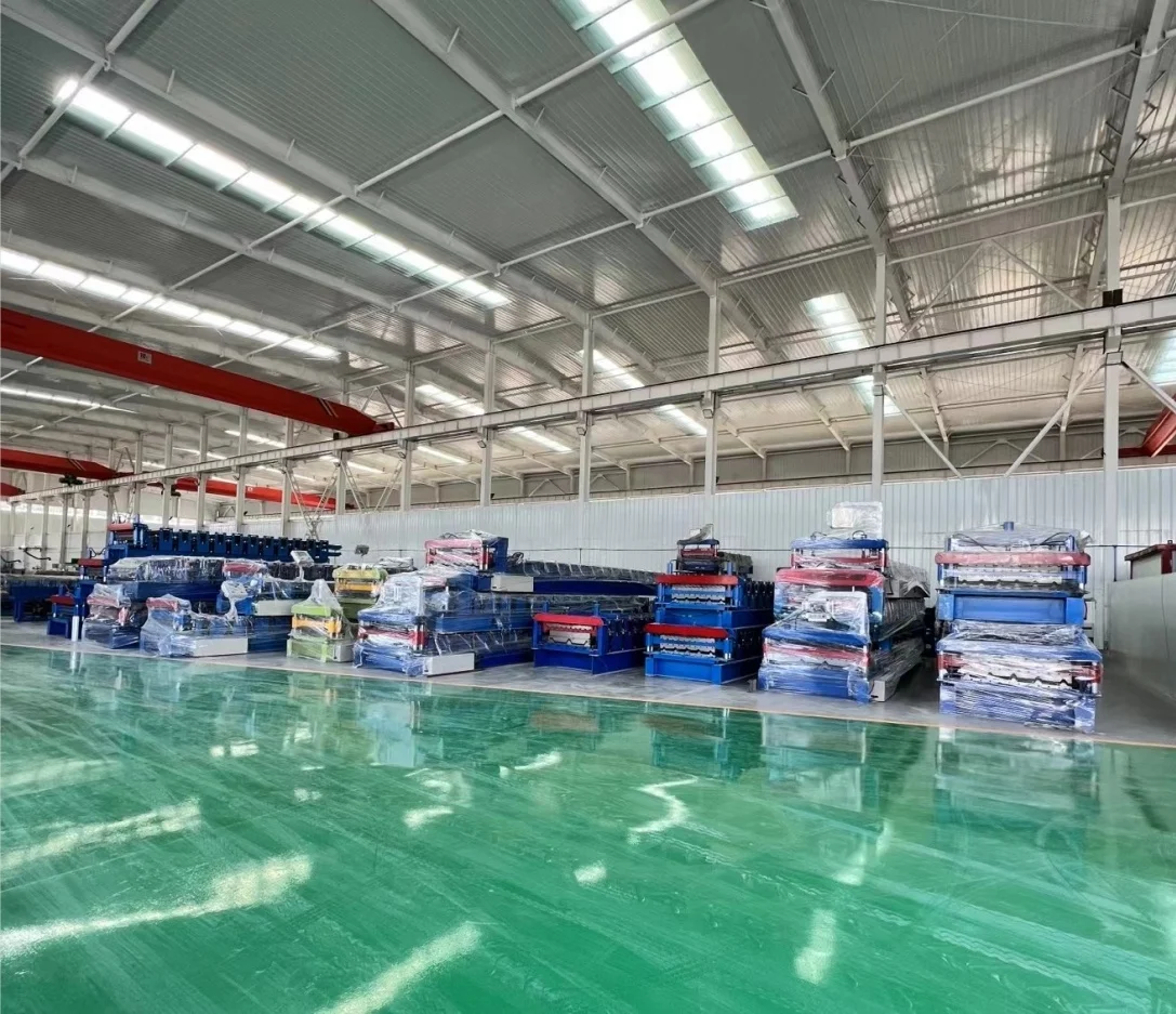 Metal Sheet Rolling Machine Building Material Machinery Tile Making Metal Sheet Roll Forming Machine
