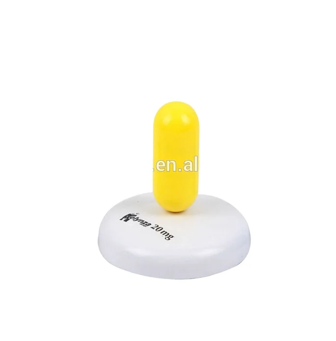 V-GF12-10A Custom Logo Multi Color Capsule Shape Plastic Highlighter Marker Pen With Magnet Base