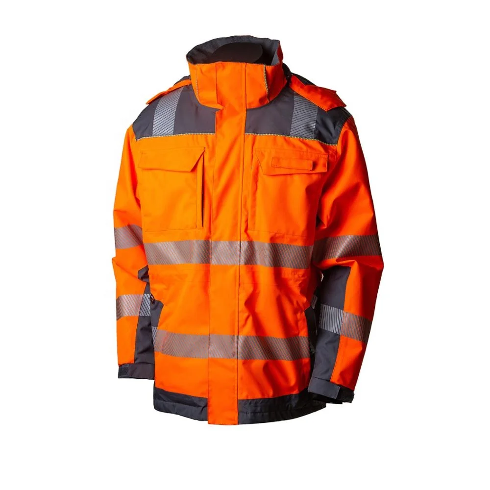 
High-visibility safety work jackets 2in1 Workwear 