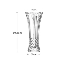 Home Office Decorative Factory Wholesale Vintage Tall Custom Glass Crystal Vases