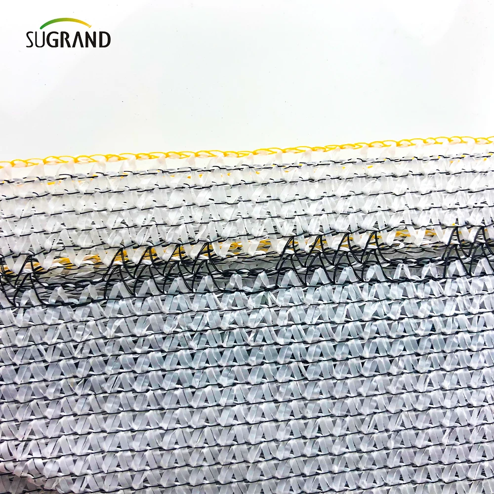shade net 40% agriculture greenhouse  beautiful in color white shade net cloth