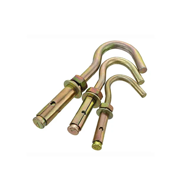 China professional Zn- Plated 12mm J type wedge expansion anchor bolt