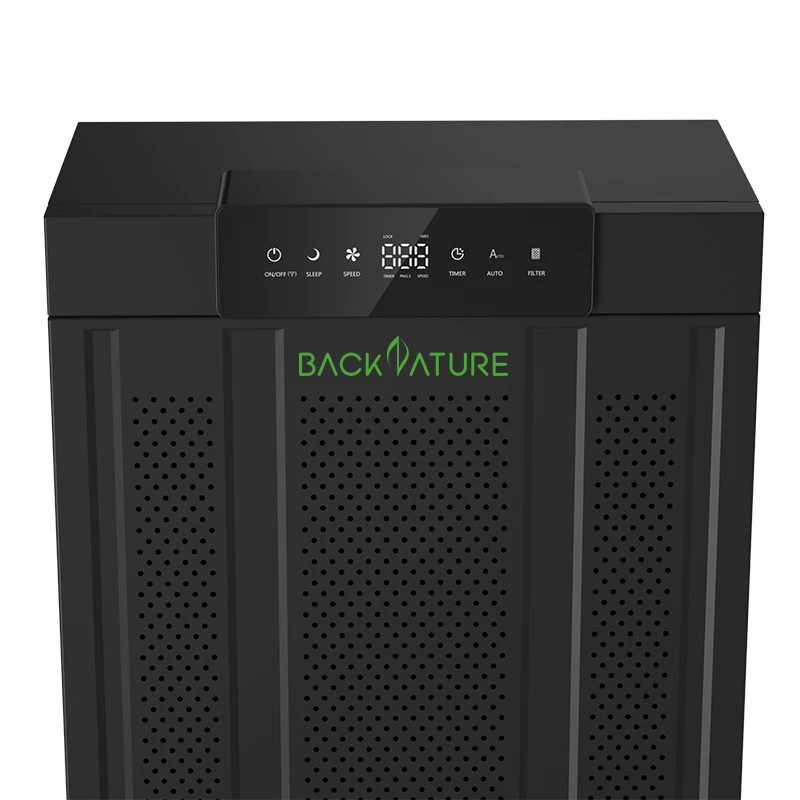  Backnature purificador aire 2000 m3/h luftreiniger ce ПЭТ true hepa воздушный фильтр большой room использования воздушного очиститель для 240sqm
