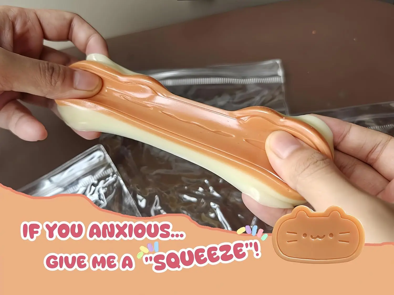 Squisheez мягкие шары для снятия стресса эластичные волшебные игрушки