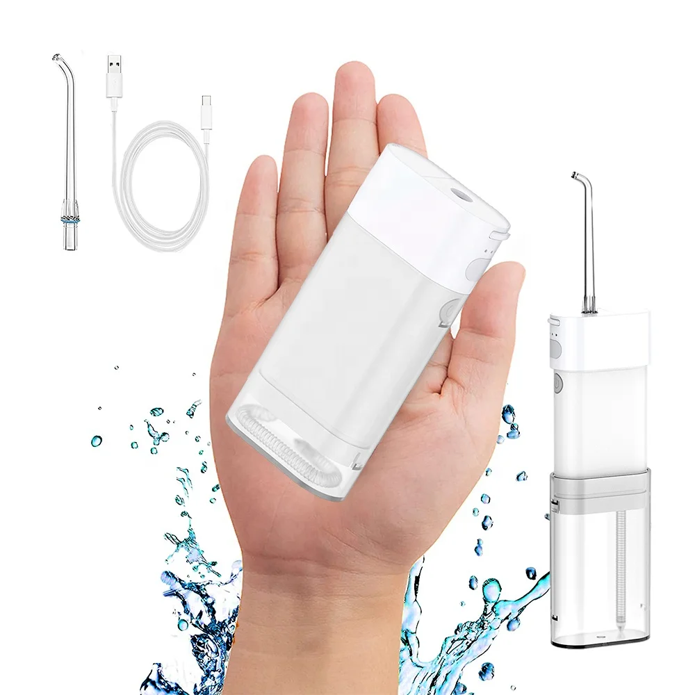 Wholesale Teeth Cleaning Cordless Dental Oral Irrigator Travel Oral Care USB Rechargeable IPX7 Mini Handheld Water Flosser