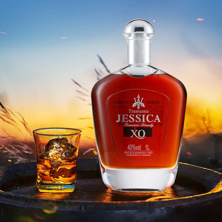 Factory High End Custom Private Label 1L Popular Chinese Alcoholic Beverage Brandy