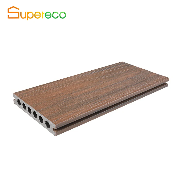 New Design And Recyclable Wpc Outdoor Flooring Made From Wood Plastic Composite For Exterior
