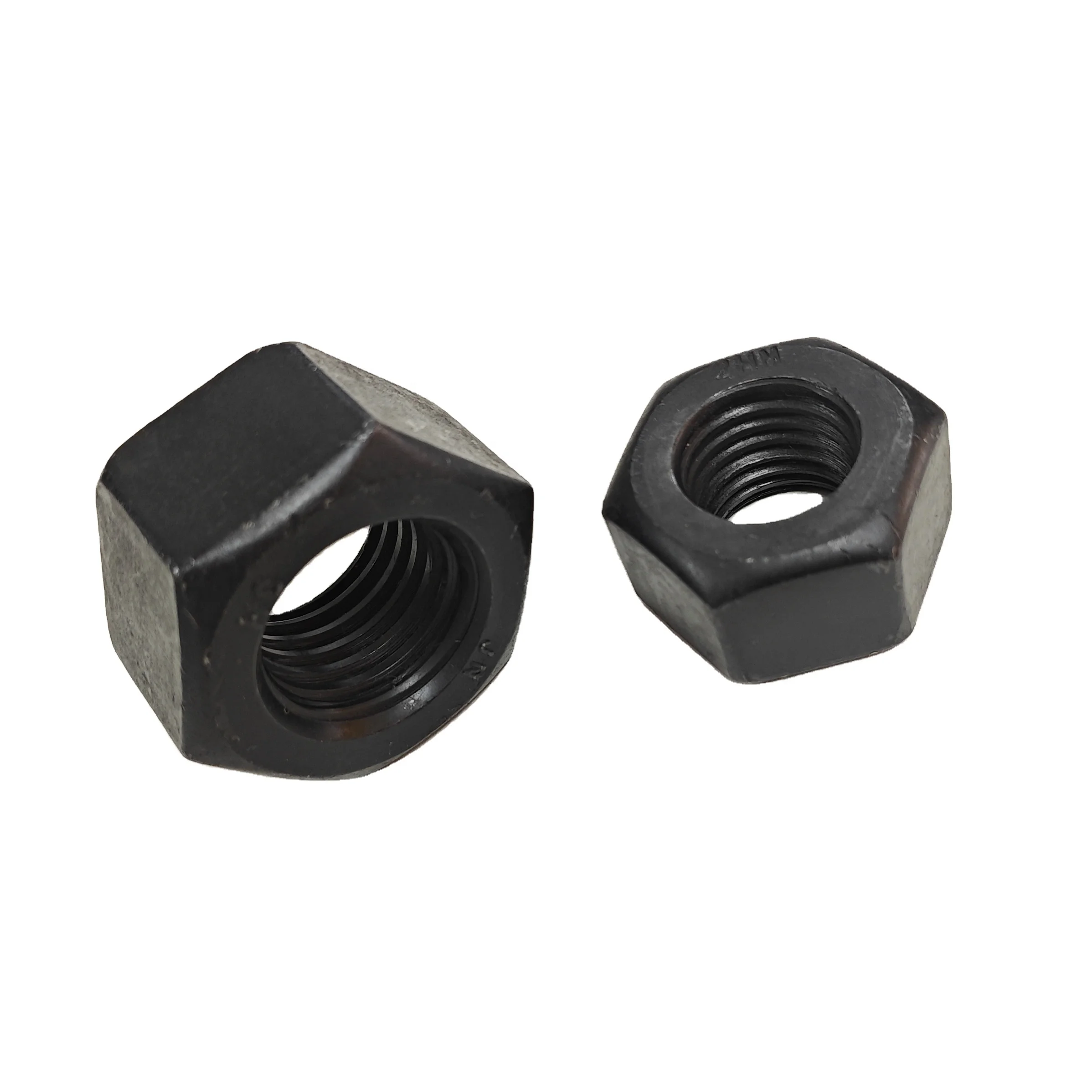Made in China hot seller high strength black 2H hex nut