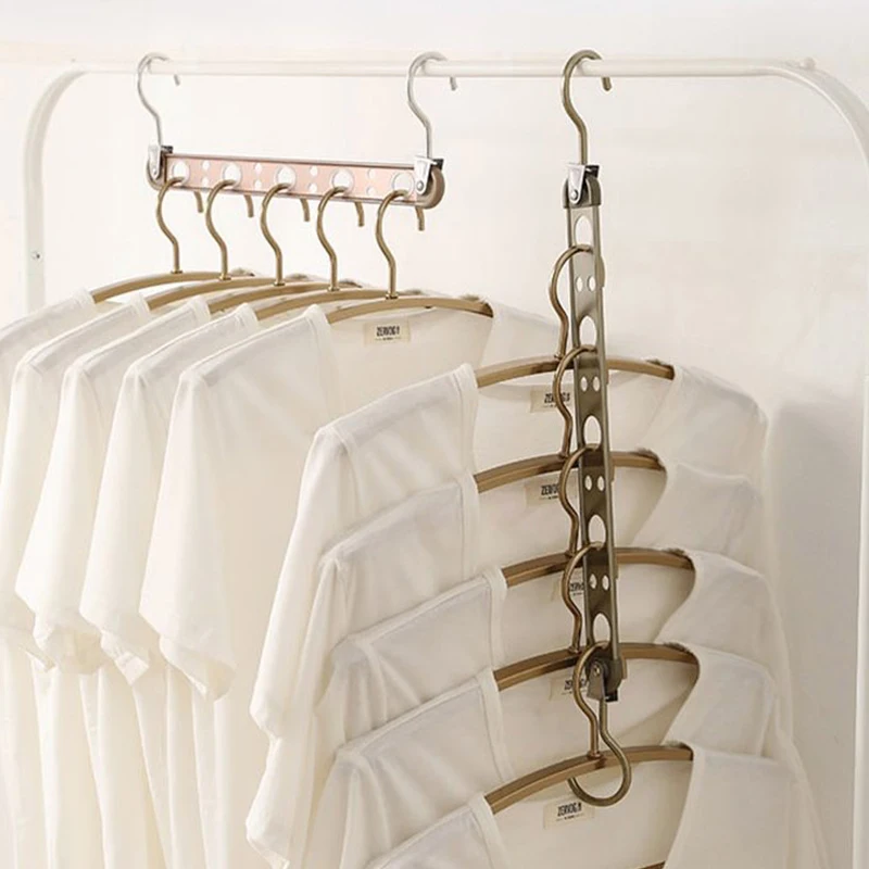 
Multi-port Support Clothes Hanger Multifunction Aluminum Clothes Drying Rack 