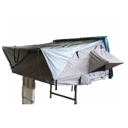 Top roof car tent 4 person hardshell roof-top-tent trailer camping tent with annex room