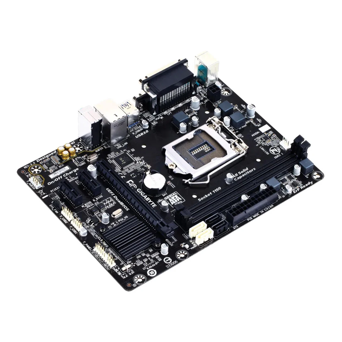 Hot Sell Computer Motherboard Gigabyte H81M-DS2 LGA1150 DDR3 Gaming Motherboard For Desktop
