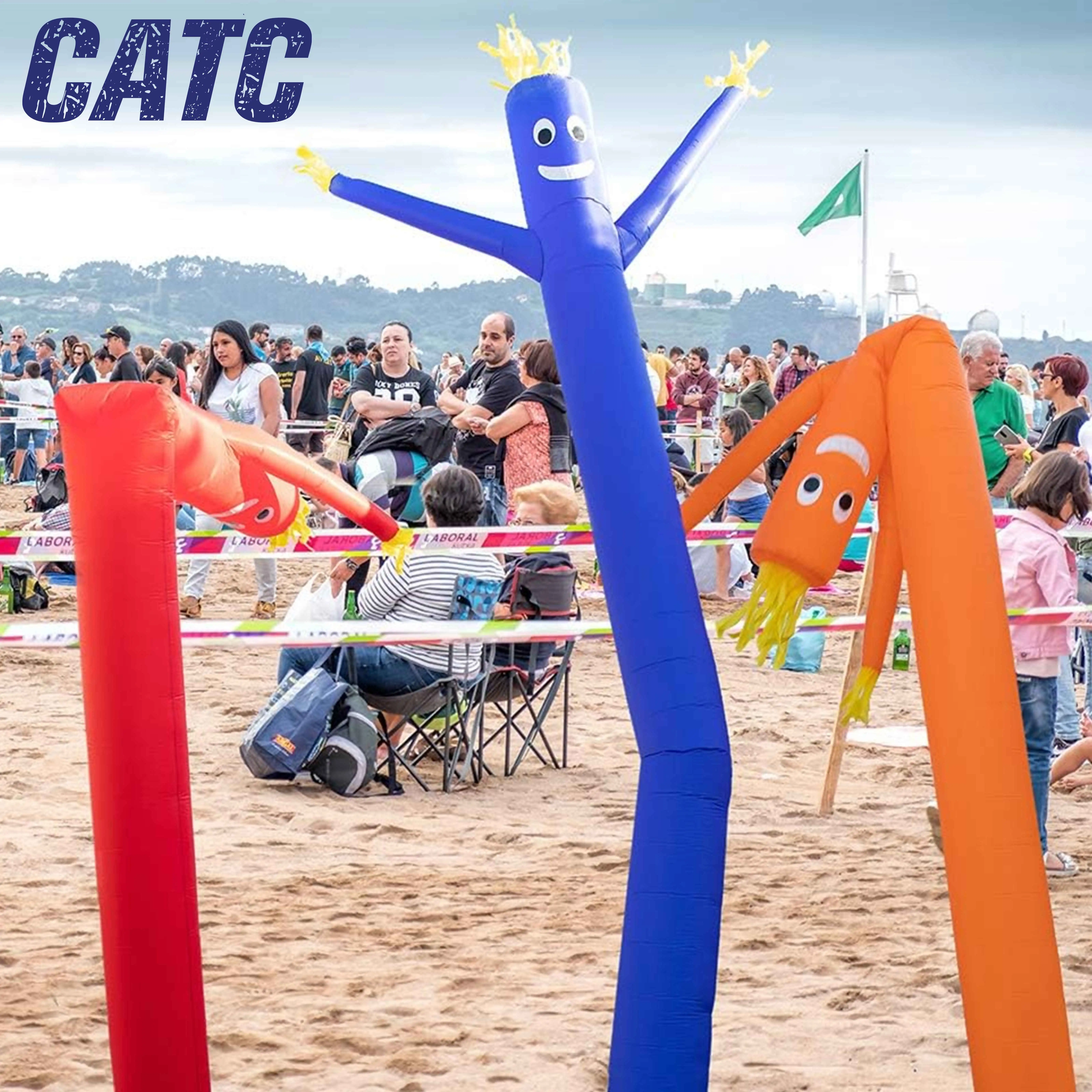 CATC Events Air Dancer Waved Inflatable Tube Man for Exhibition Trade Show PVC Advertising Inflatables for Versatile Usage