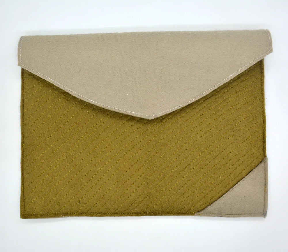 Durable, Soft, Simple and Eco Friendly Woolen Felt Laptop Bag - Handmade Laptop Cover From Nepal.